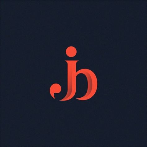 Jh Monogram, Jb Monogram, Jb Logo, Inspiration Logo Design, Minimalist Business Logo, Modern Minimalist Logo, Online Logo Design, Dog Branding, Logo Diy