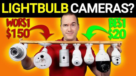 Subscribe to this video creator on Youtube Our Opinion Are you tired of old-fashioned security cameras that stick out like a sore thumb in your home? ... Lightbulb Security Camera, Dude Wipes, Intelligent Robot, Video Creator, Lifted Cars, Camera Reviews, Security Cameras, Bbq Accessories, Surveillance Camera