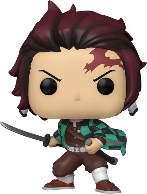 Demon Slayer Tanjiro Kamado, Demon Slayer Tanjiro, Pop Vinyl Figures, Tanjiro Kamado, Pop Figures, Digimon Adventure, Popular Anime, Funko Pop Vinyl, Funko Pops