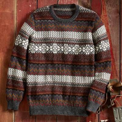 Wool Sweater Men, Grandpa Sweater, Alpaca Sweater, Warm Sweaters, Cool Sweaters, Vintage Sweaters, Sweater Weather, Wool Sweaters, Aesthetic Clothes