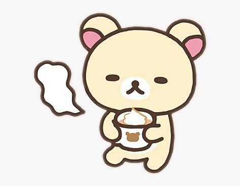 Rilakkuma Transparent, Cute Rilakkuma, Rilakkuma Korilakkuma, Drinking Coffee, Rilakkuma, Png Download, Transparent Png, Png Image, Coffee