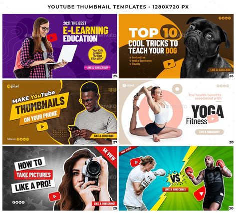 36 YouTube thumbnail templates to help you create high-quality thumbnails that will grab attention and boost your click-through rates. #YouTube #thumbnail . #Youtube_Thumbnail_Design #Youtube_Thumbnail_Template #Canva_Ideas #Youtube_Advertising Youtube Cover, Youtube Thumbnail Template, Youtube Advertising, Youtube Thumbnail Design, Youtube Success, Youtube Thumbnails, Youtube Design, Medical Examination, Youtube Channel Art