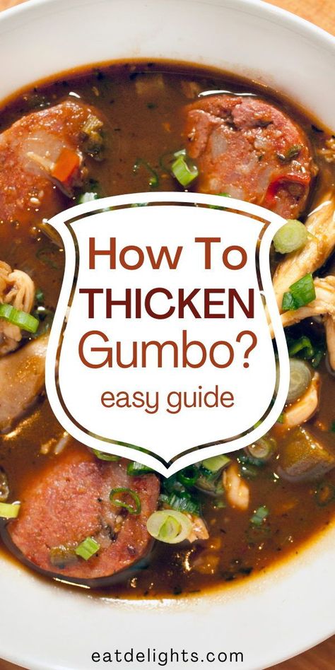 Gumbo is a southern American dish popular in Louisiana and around the Gulf Coast. Gumbo is made of Chicken, okra, rice, and different spices depending on which region you are from in Louisiana. There are many different ways to make your gumbo thicker using products from your house or items found at a grocery store. Read on to learn more about thickening gumbo. Chicken Okra Gumbo, Crockpot Gumbo Easy, How To Make Gumbo Louisiana, Homemade Gumbo Recipe, Gumbo Rue, Gumbo File Recipe, Gumbo Easy, Okra Rice, How To Make Gumbo