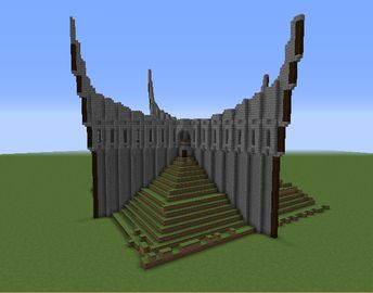 Evil Base - GrabCraft - Your number one source for MineCraft buildings, blueprints, tips, ideas, floorplans! Minecraft Evil Base, Evil Minecraft Builds, Evil Castle, Evil Tower, Castle Wall, Minecraft Buildings, Minecraft Builds, Minecraft Creations, Minecraft Ideas