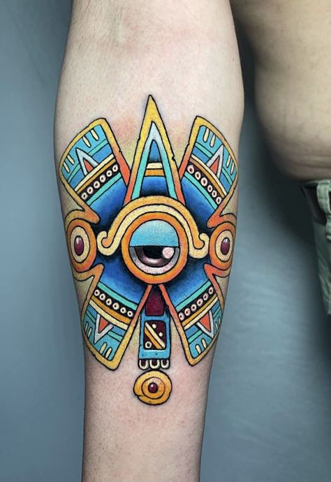 Artemis Tattoo, Traditional Tattoo Man, Azteca Tattoo, Wrist Band Tattoo, Mayan Tattoos, Mexican Tattoo, Skull Girl Tattoo, Mexican Art Tattoos, Aztec Tattoo Designs