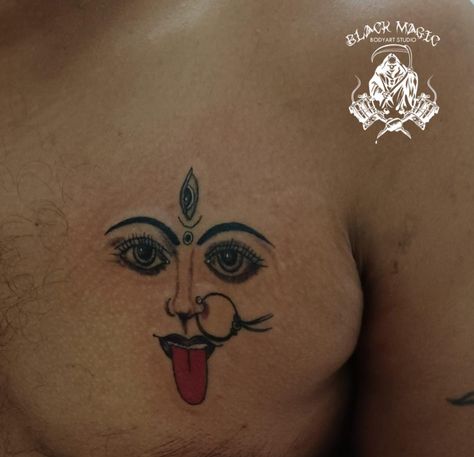 Godess Kali tattoo Kali Ma Tattoo, Aa Tattoos, Kali Tattoo, Ma Tattoo, Rockabilly Tattoo, Kali Ma, Tattoos, Quick Saves