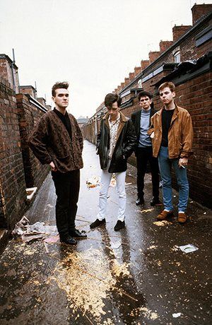 The Smiths' The Queen Is Dead turns 25 – in pictures Rock Bands Photography, Andy Rourke, Mike Joyce, The Smiths Morrissey, Band Photoshoot, Johnny Marr, The Queen Is Dead, Band Photography, The Smiths