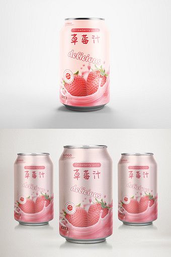 Red strawberry juice drink can packaging design#pikbest#templates Strawberry Packaging, Can Packaging Design, Can Packaging, Fresh Drink, Cherry Vanilla, Strawberry Drinks, Packaging Template Design, Strawberry Juice, Fresh Drinks