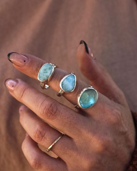 Larimar pendant