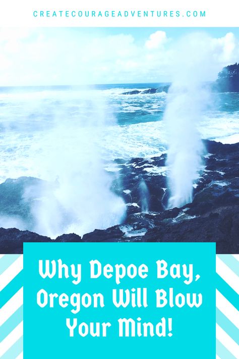 Why Depot Bay Oregon Should Be Added To Your Family Travel Bucket List | Create Courage Adventures Whale Watching Oregon Coast, Oregon Coast Roadtrip, Depoe Bay Oregon, Oregon Trip, Oregon State Parks, Depoe Bay, Newport Oregon, Visit Oregon, Oregon Beaches