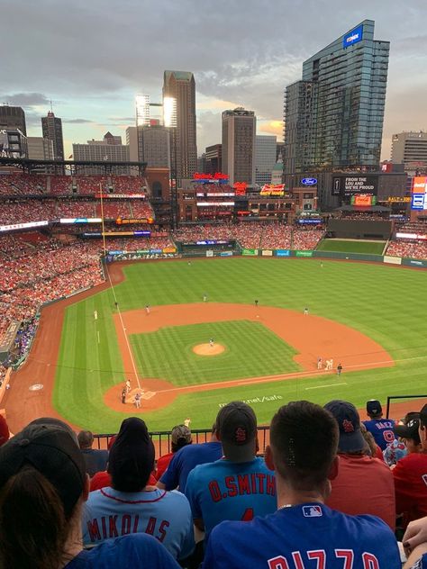 Baseball Stadium Aesthetic, Mlb Wife Aesthetic, Baseball Game Aesthetic, Softball Aesthetic, Skyline Aesthetic, Baseball Aesthetic, Version Board, Mlb Stadium, Aesthetic Game