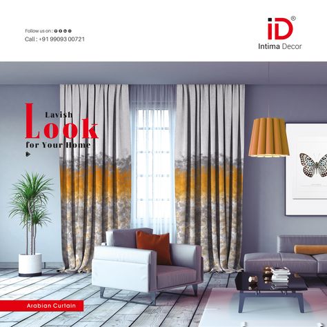 Are you planning to renovate your decoration? We are providing quality curtains with vibrant texture and eye catching color design to transform your space into eye catching attraction! Follow @intima_decor for more inspiration design #intimadecor #curtains #curtaindesign #coustomized #curtainfabric #fabricpainting #interiordecor #interiourdesign #curtainindia #curtainsdesign #curtainsandblinds #intimadecor #curtainmaker #curtain 2021 Arabian Curtain, Blinds Window, Quality Curtains, Window Styles, Best Photo Poses, Curtain Designs, Modern Traditional, Blinds For Windows, Curtain Fabric