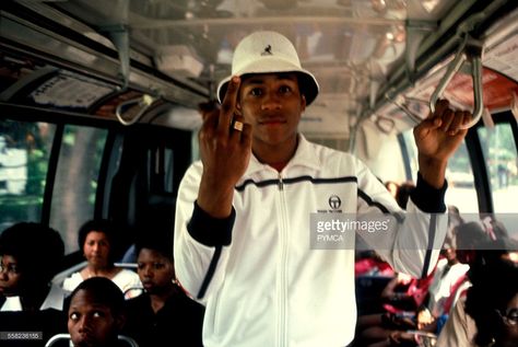 James Todd Smith AKA LL Cool J 80s Hip Hop, Kangol Hats, Tennis Whites, Rowing Blazers, Athleisure Brands, Tennis Champion, Slouchy Sweatshirt, Ll Cool J, 2000s Nostalgia