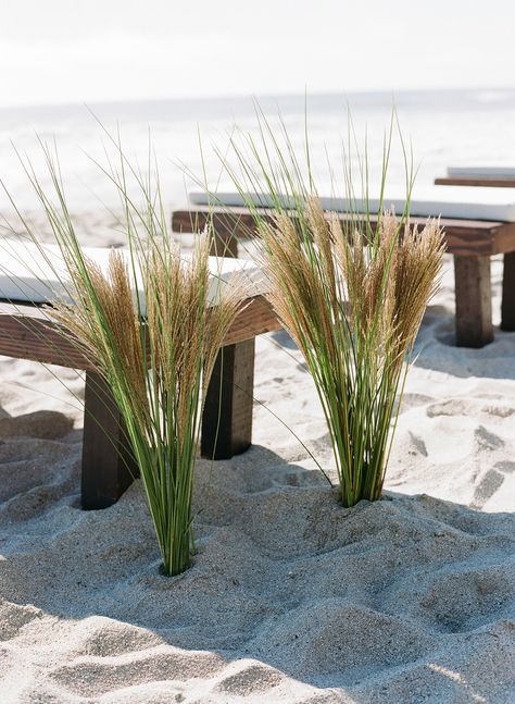 Grass Centerpiece, Block Island Wedding, Ceremony Vows, Chapel Ceremony, Beach Wedding Aisles, Orange Wedding Themes, Wedding Isles, Beach Wedding Reception, Wedding In Greece