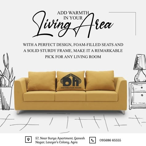 Sofa Poster Design, Furniture Poster Design Advertising, Furniture Poster Design, Furniture Sale Poster, Social Media Images Design, Magazine Cover Ideas, Comfy Christmas, Furniture Graphic, Teaching Graphic Design