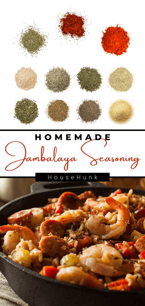 Jambalaya Spice Recipe, Homemade Jambalaya Seasoning, Jambalaya Spices, Homemade Jambalaya Recipe, Jambalaya Seasoning Recipe, Jumbalya Recipe Authentic, Jambalaya Seasoning, Authentic Jambalaya Recipe, Side Meals