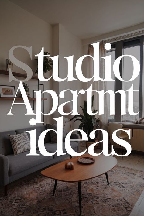 Transform a One Room Apartment with These Tips Small Studio Apartment Organization, Bedroom Living Room Combo Layout, Square Studio Apartment Layout, Small Bachelor Apartment Ideas, Studio Decorating Ideas, Bachelor Apartment Ideas, Modern Studio Apartment Ideas, Tiny Studio Apartment Decorating, Tiny Studio Apartments Layout