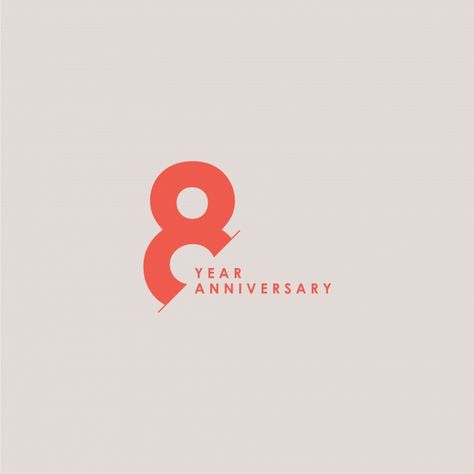 8 Design Number, Anniversary Badge Design, Logo 8 Number Graphic Design, 8 Logo Design Number, 8 Number Logo, Celebration Graphic Design, Anniversary Logo Design Numbers, 8 Number Design, Company Anniversary Logo