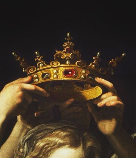 Kings And Queens Art, King Picture, Dark Academia Art, Crown Aesthetic, Queen Aesthetic, Louis (one Direction), Queen Art, Christian Memes, Kings And Queens