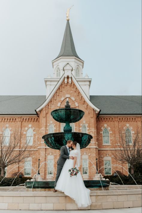 Lds wedding. Provo city center temple. Modest wedding dress. Winter wedding. Lds Winter Wedding, Provo City Center Temple, Wedding Dress Winter, Lds Wedding, Modest Wedding Dress, Dress Winter, Modest Wedding, Modest Wedding Dresses, City Center