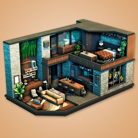 (20) May ☁️🐝 on X: "A Modern and Plantsy Loft in Selvadorada 🌿☀️ Gallery ID: honeymaysims YouTube Stop Motion Short: https://t.co/UvX3LPoJWh #TheSims #TheSims4 #ShowUsYourBuilds @TheSims @EA https://t.co/FCNNULc9rq" / X House Flipper Ideas, Courtyard Oasis, Desert Luxe, Sims 4 Loft, Snowy Escape, City Bathrooms, Bathroom Clutter, Loft House Design, San Myshuno