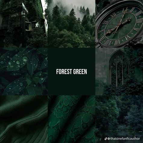 Emerald Green House Aesthetic, Emerald Green Paint Palette, Emerald Green Forest Aesthetic, Dark Emerald Green Color Palette, Slytherin Color Palette, Forest Green Shades, Dark Forest Color Palette, Viridian Green Aesthetic, Deep Forest Color Palette