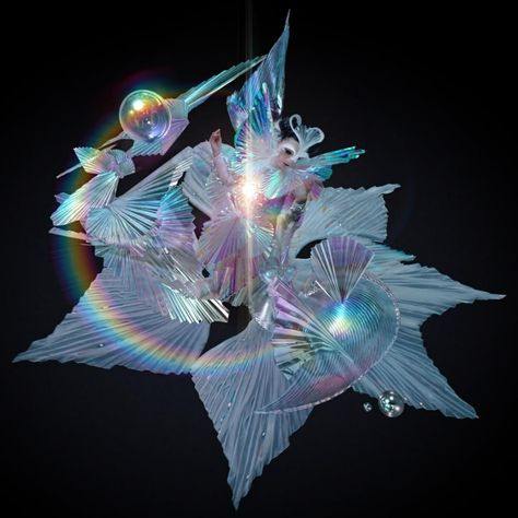 Björk: utopia now | Dazed Avant Garde Artists, Space Fashion, Vi Design, Alessandro Michele, Ethereal Art, Art Plastique, Aesthetic Photo, Apple Music, 3d Art