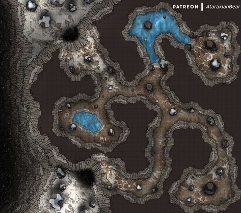 Grab the version without grid and many many more battlemaps freely on my website. Cave System Map Dnd, Cave System Map, Ttrpg Map, Dnd Battle Maps, Dnd Dungeon, Cartographers Guild, System Map, Dnd World Map, Cave System