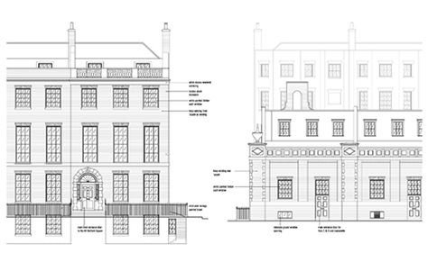 Bedford Square London, Square Architecture, London Buildings, Georgian Architecture, The Proposal, O Reilly, Office Space, Architects, Floor Plans