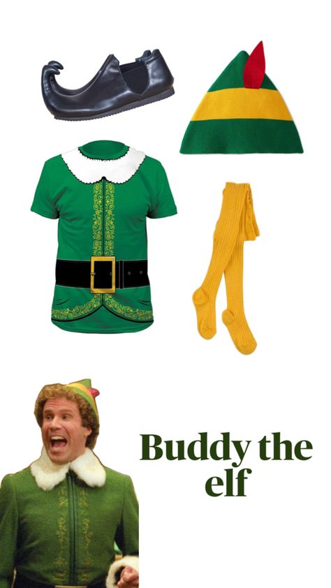 Elf Halloween Costume, Elf Halloween, Buddy The Elf, The Elf, Halloween Costume, Elf, Halloween Costumes, Halloween