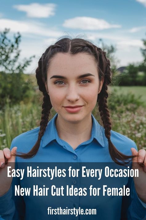 Try these effortless hairstyles that work for any occasion, from everyday errands to elegant evenings. Quick and stylish! #WomenHairstyles #QuickHairIdeas #HairstyleInspo Quick Work Hairstyles, Quick Hairstyles For School, Easy Work Hairstyles, Red Hair Inspiration, Victorian Hairstyles, Effortless Hairstyles, Work Hairstyles, Quick Hairstyles, Hairstyles For School