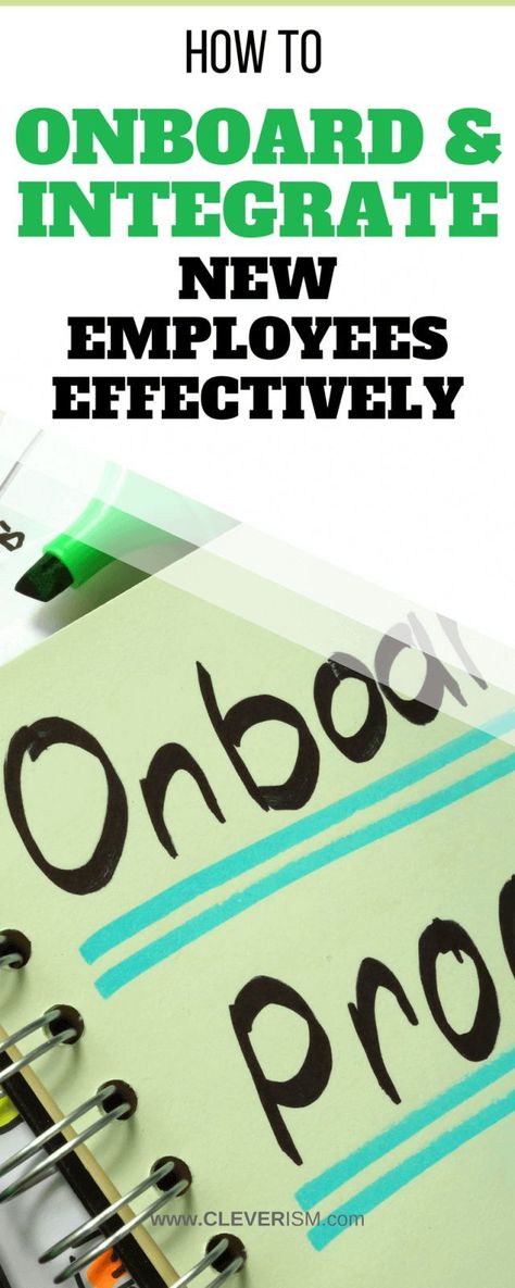 How to Onboard and Integrate New Employees Effectively. As per statistics, 22 percent of turnover takes place within the initial 45 days and 16 percent in the course of the first week. The key reason for the turnover is bad onboarding and shifting expectations pertaining to the position. #Cleverism #Business #Blog #Bloggar #Blogging #Career #CareerTips #HumanResources  #PersonalDevelopment Hr Ideas, Onboarding New Employees, New Employee Orientation, Career Plan, Job Interview Advice, Cover Letter Tips, Human Capital, Employee Onboarding, Employee Development