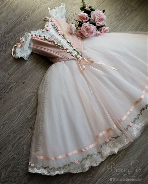 Designed and made by Tutu Studio Borealis in Helsinki, Finland. We make customized ballet tutus and costumes with care and expertise. Romantic Tutu, Ballet Tutus, Ballet Clothes, Helsinki Finland, Ballet Tutu, Ballet Costumes, Fairytale Dress, Pink Peach, Powder Pink