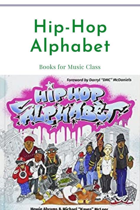 Take a wondrous alphabetical journey through the glorious history of hip-hop in this kid-friendly introduction to the music that defined a generation. Featuring clever rhymes and graffiti-style drawings by legendary artist Kaves, Hip-Hop Alphabet uses the twenty-six letters of the alphabet to educate kids about classic icons (LL Cool J, the Beastie Boys, and Jay-Z), as well as essential elements of the music and culture (DJs, microphones, and vinyl). Learn the ABCs with a beat! History Of Hip Hop, Ll Cool J, Alphabet Book, Music Class, Beastie Boys, Hip Hop Artists, Graffiti Styles, Classroom Themes, Jay Z