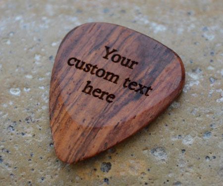 Professional Custom Engraved Guitar Picks Ovation Guitar, Padauk Wood, Custom Guitar Picks, Cheap Guitars, Unique Guitars, Felt Gifts, Guitar Tips, Custom Guitar, Custom Guitars