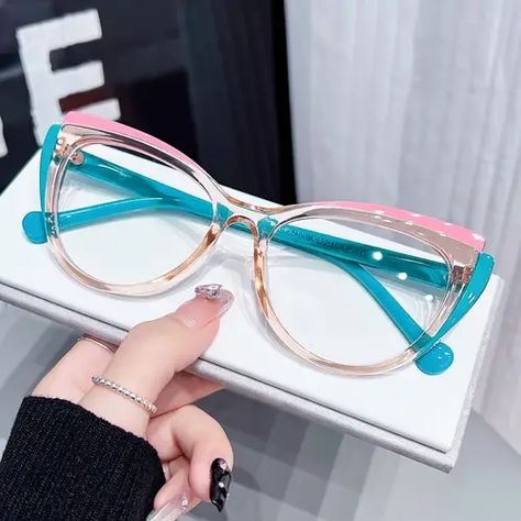 Temu | Explore the Latest Clothing, Beauty, Home, Jewelry & More Cute Blue Light Glasses, Clear Glasses Frames Women, Glasses Frames Trendy, Classy Glasses, Clear Glasses Frames, Unique Sunglasses, Stylish Eyeglasses, Four Eyes, Fashion Eye Glasses