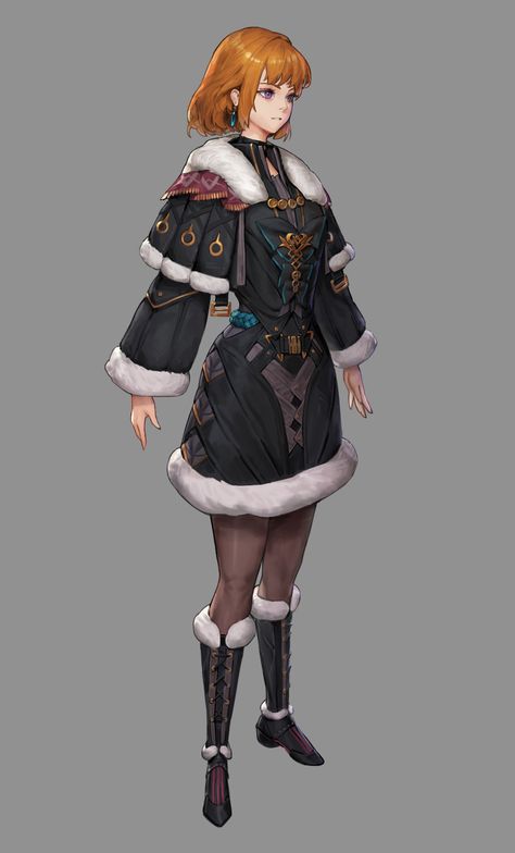 ArtStation - winter, Cotta - Animation Photo, Evelynn League Of Legends, Character Female, Characters Drawing, Combat Style, Dnd Art, 판타지 아트, Female Character Design, Girls Characters