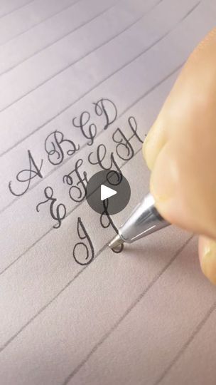 Hand Lettering Alphabet Fonts Creative, Calligraphy Alphabet Handwritten, Z Calligraphy, Fancy Writing Styles, Freehand Lettering, Calligraphy Fonts Alphabet, Calligraphy Video, Pretty Writing, Support Encouragement