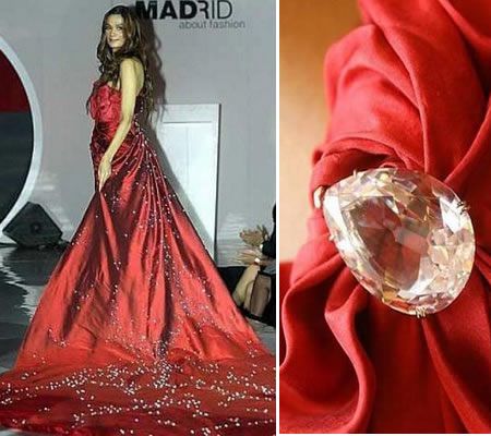 The diamond dress ! Most Expensive Dress, The Nightingale, Expensive Dresses, Diamond Dress, Top Five, Nightingale, Million Dollar, Pear Shaped Diamond, Most Expensive