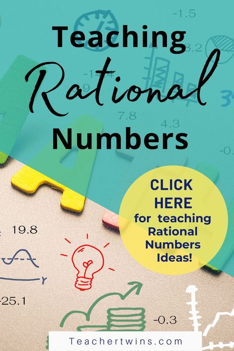 Do your students understand rational numbers? Check out this activity to help students explore what rational numbers are. Click to find out more! Rational Numbers Activities, Teaching Integers, Numbers Activity, Maths Activities Middle School, Algebra Activities, Irrational Numbers, Rational Numbers, Number Activities, Instructional Strategies