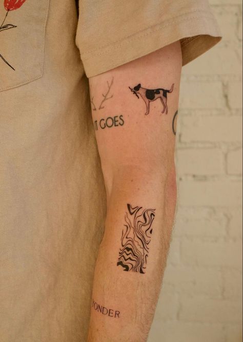 Indy Tattoos, Bauhaus Tattoo, Nonbinary Tattoo, Architect Tattoo, Curiosity Tattoo, Tattoo Designs Drawings, Dainty Tattoo, Berlin Tattoo, Unique Tattoos For Men