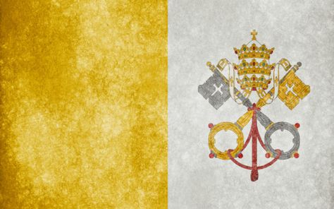 4 Vatican Flag, Vatican City Flag, Pope Pius Ix, Pope Leo Xiii, Pope Pius Xii, Pope Leo, White Flag, Flag Vector, Roman Catholic Church