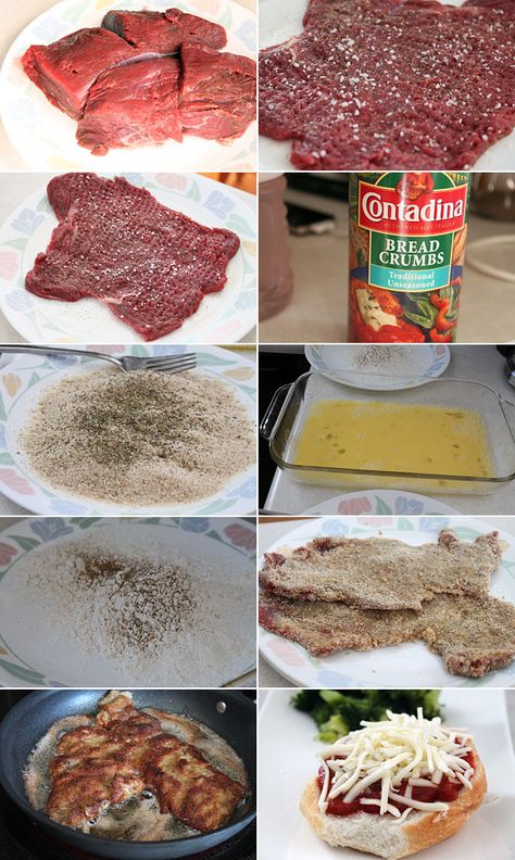 Italian Breaded Steak, Breaded Steak Recipe Italian, Breaded Steak Recipe, Sicilian Sandwich, Italian Steak Sandwich, Sicilian Steak, Breaded Steak Sandwich, Italian Seasoning Mix, Italian Steak