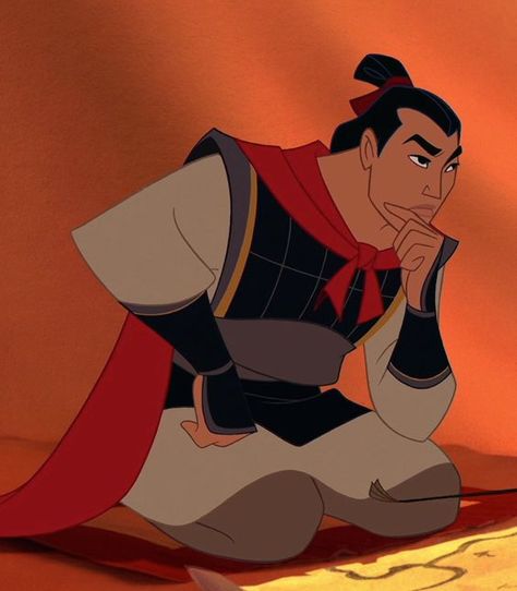 Mulan Widget, Li Shang Fanart, Li Shang Mulan, Lee Shang, Shang Mulan, Li Shang, Official Disney Princesses, Disney Princesses And Princes, Animated Man