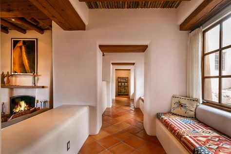 Southwestern Homes, Pueblo Revival, Adobe Interior, Southwest Modern, Spanish Homes, Global Boho, Santa Fe Home, Spanish Home Decor, Arizona Style