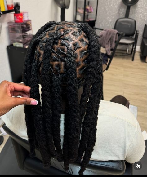 3 Strand Twist Locs, Double Strand Twist Locs, Wicks Dreads, Two Strand Twist Locs, Double Strand Twist, Hairstyles For Locs, Girls With Locs, Loc Hair Styles, Diva Hair