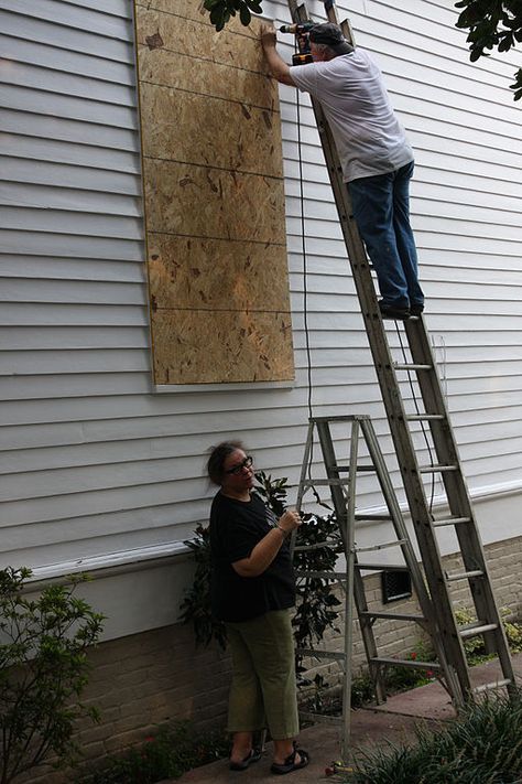 Boarding Up Windows, Storm Preparedness, California Shutters, Red Shutters, Diy Home Security, Emergency Preparation, Farmhouse Style House, In A Hurry, Emergency Preparedness