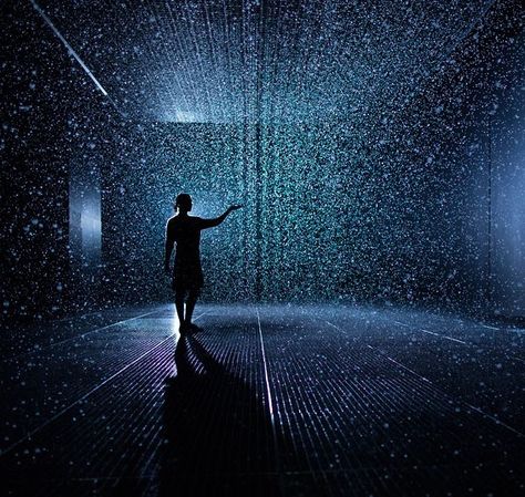 Rain Room, Colorful Contemporary Art, Barbican Centre, Contemporary Art Installation, 3d Mapping, Interactive Installation, Look At The Stars, Sculpture Installation, Art Of Living