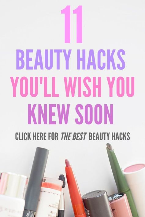 DIY beauty hacks that work are hard to come by. In my experience, beauty hacks are either complicated or so so obvious that you wonder why you paid attention at all. If you're ready for simple beauty hacks that you'll actually use, pay attention. In this post you'll find easy beauty hacks for skincare, hair, makeup, and even perfume. If you're ready for some beauty hacks that will help you with your beauty routine, this is the post for you Beauty Hacks That Actually Work, Beauty Kit, Lazy Girl, Diy Beauty Hacks, Puffy Eyes, Fake Eyelashes, Simple Beauty, How To Apply Makeup, Beauty Treatments