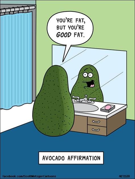 Food puns are the best! Avocado are full of good & healthy fat! Diet Humor, Food Puns, Memes Humor, Diet Keto, Gym Humor, Good Fats, Funny Sayings, Workout Humor, Daily Memes